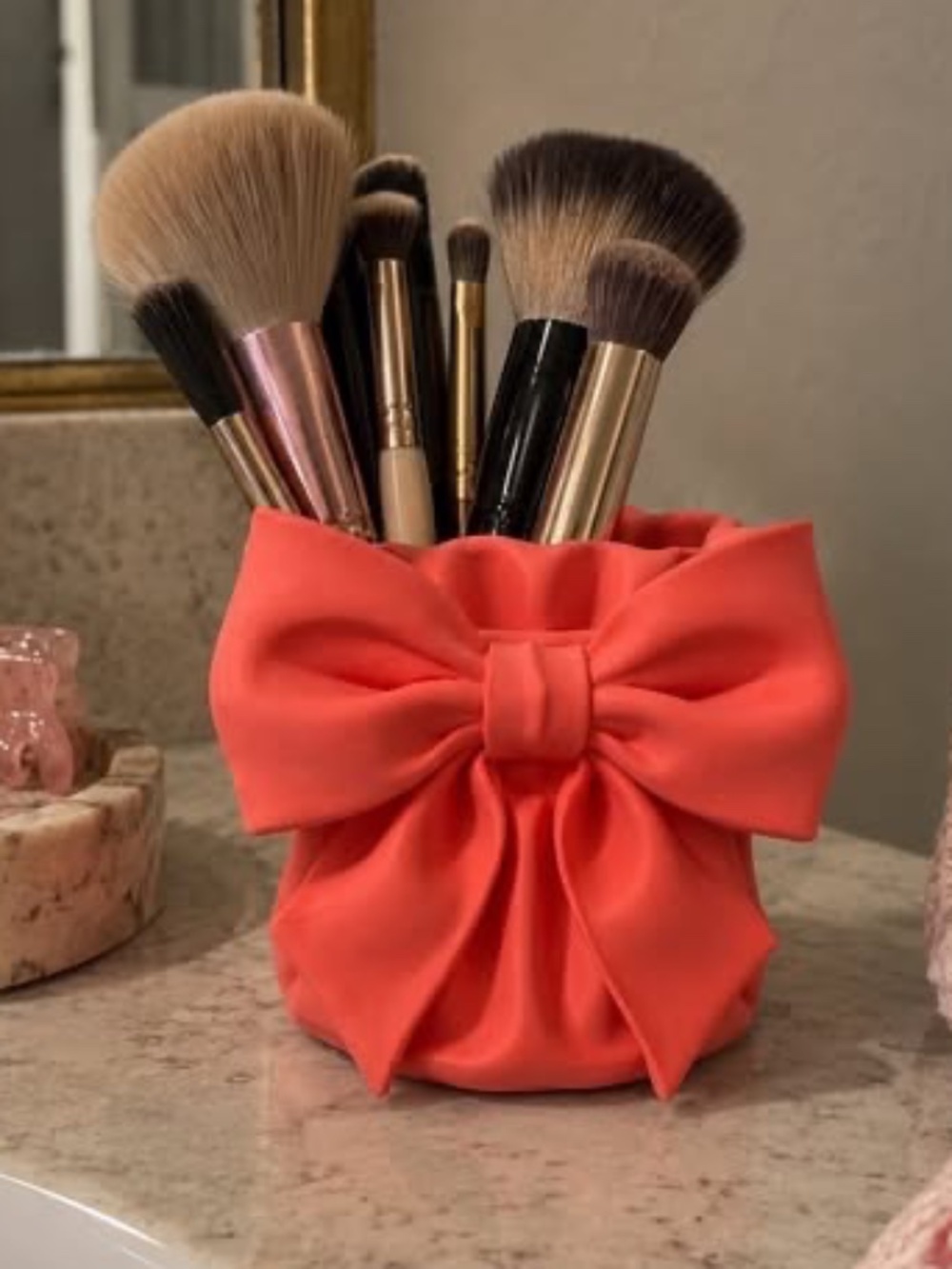 Hot Pink 3D Printed Lily Wall Art | Unique Floral Wall Decor | Artist Made